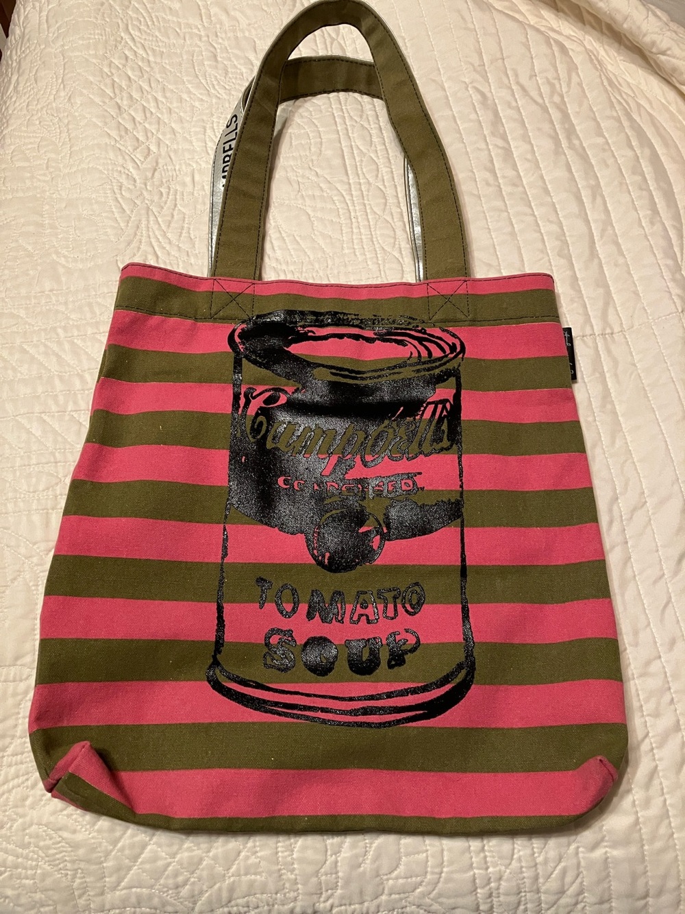 Andy Warhol Tomato Soup Tote Bag